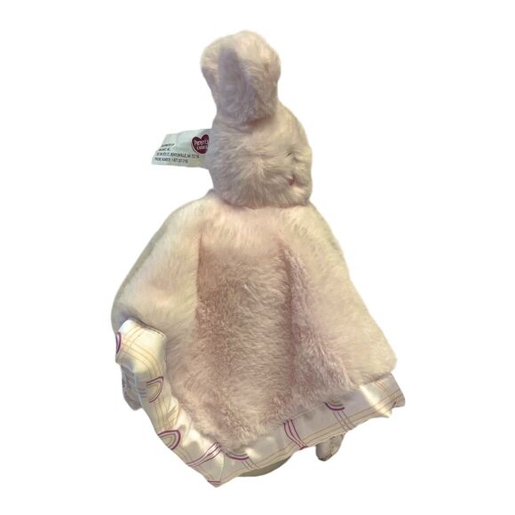 Parents Choice Pink Bunny Rabbit Security Blanket Lovey Baby Plush 12” NEW - Picture 3 of 9